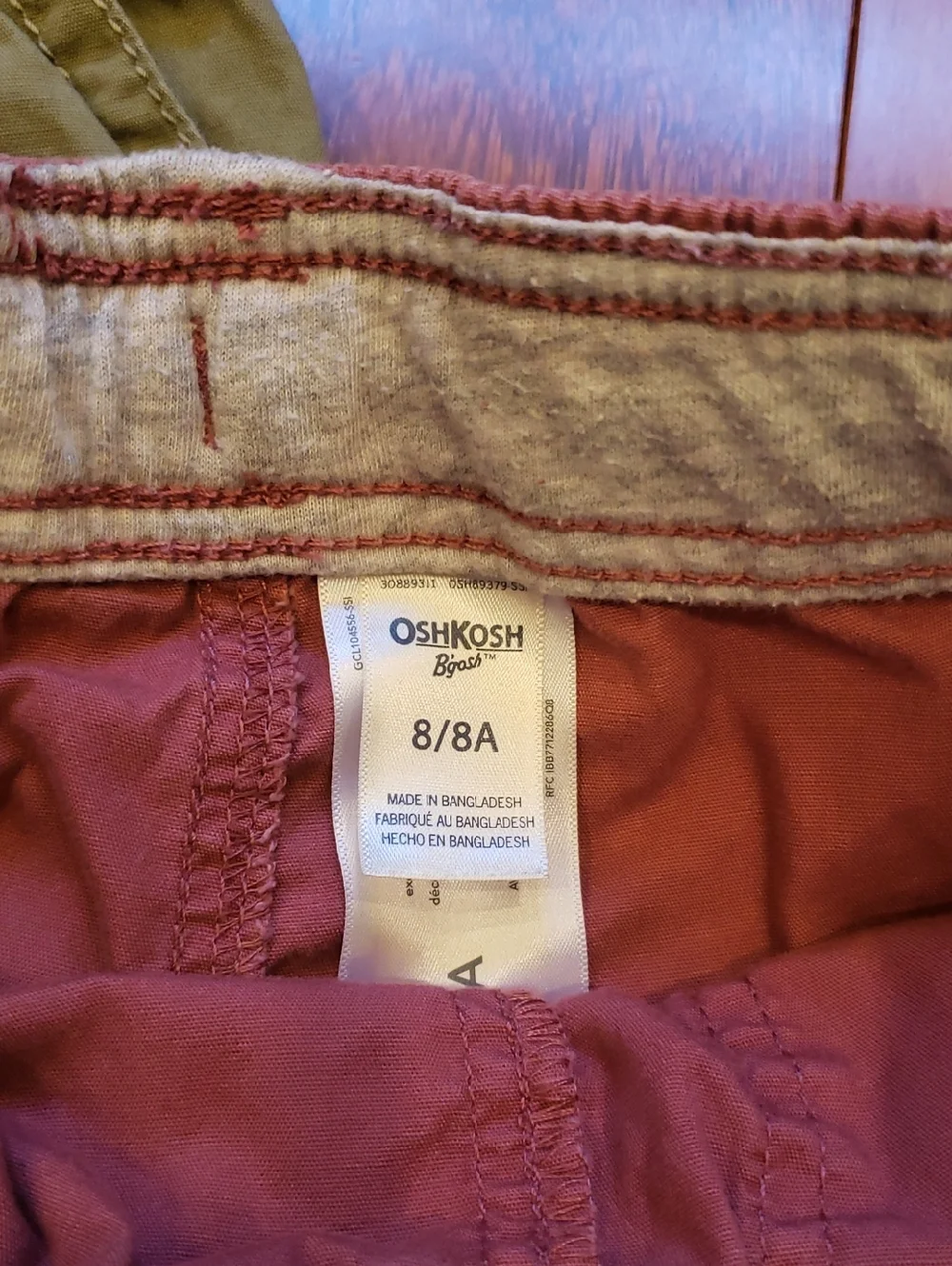 Boys Size 8 Twill Shorts. Cotton. OshKosh